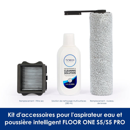 Kit d'accessoires pour Aspirateur Sec/Humide intelligent FLOOR ONE S5/S5 PRO