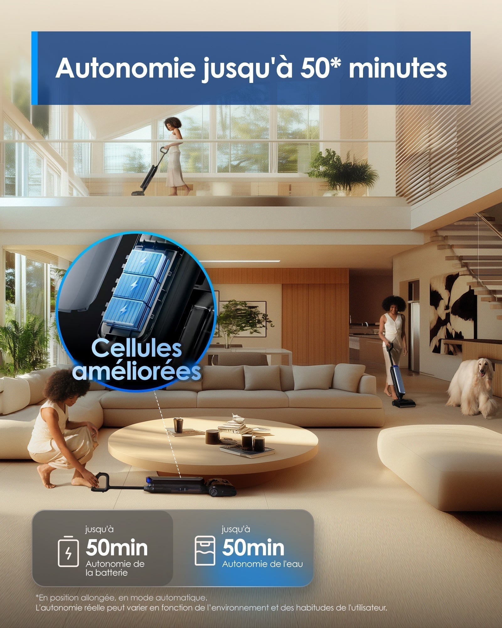 Tineco Floor One S9 Artist Aspirateur Laveur