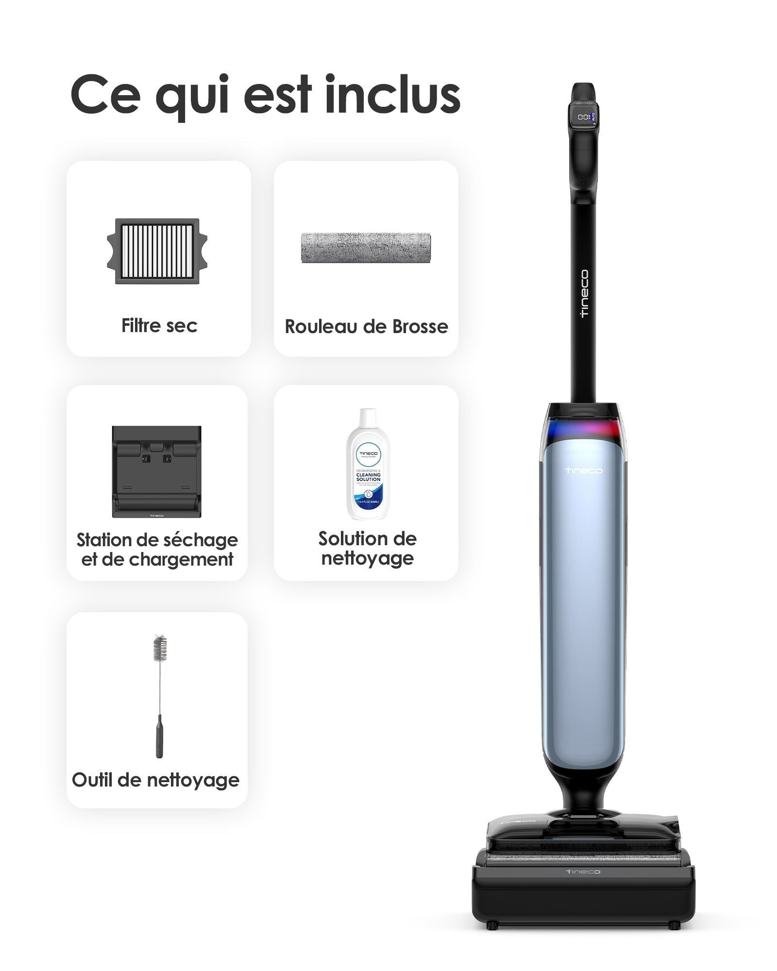 Tineco Floor One S9 Artist Aspirateur Laveur
