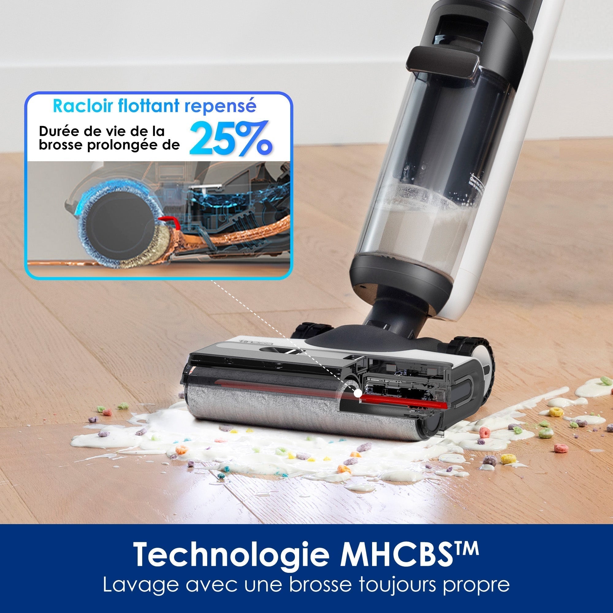 Tineco FLOOR ONE SWITCH S7 Laveur Intelligent Multi-Fonctions