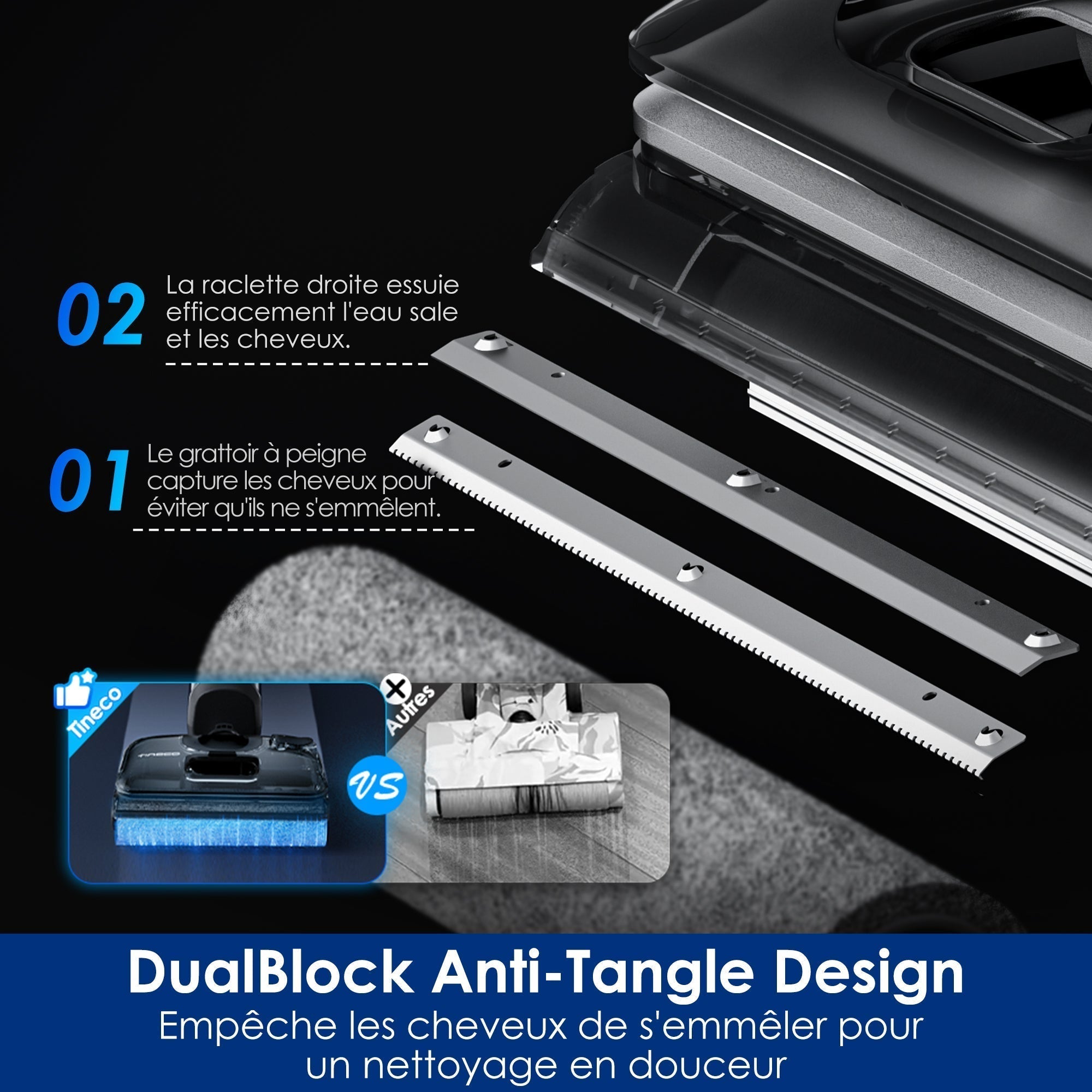 Tineco FLOOR ONE SWITCH S7 Stretch Nettoyeur multifonction 5-en-1